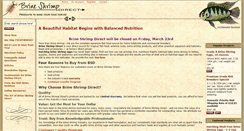 Desktop Screenshot of brineshrimpdirect.com